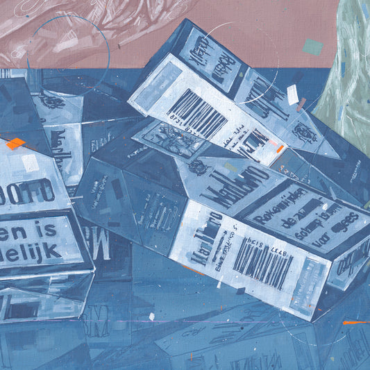 One pack a day painting