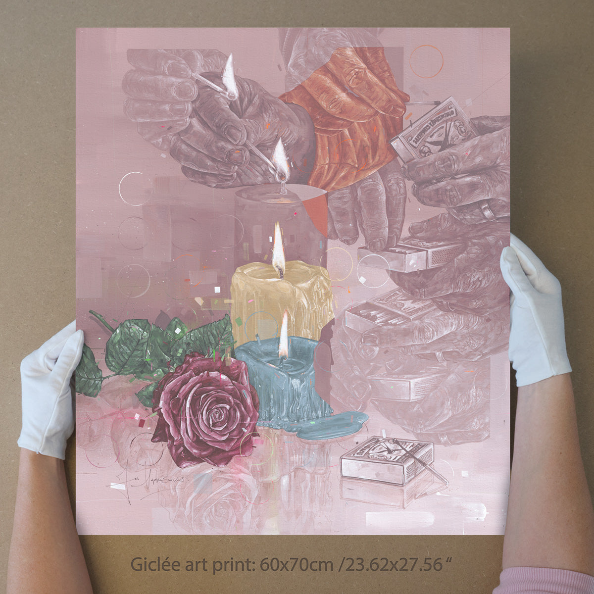 Eternal flame fine art print