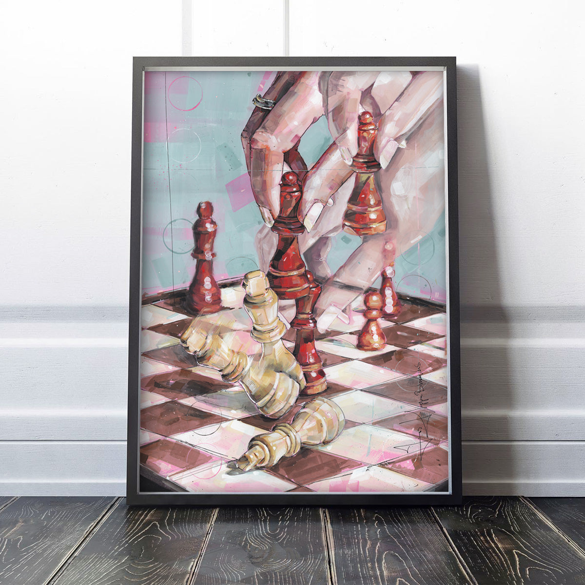 Checkmate painting