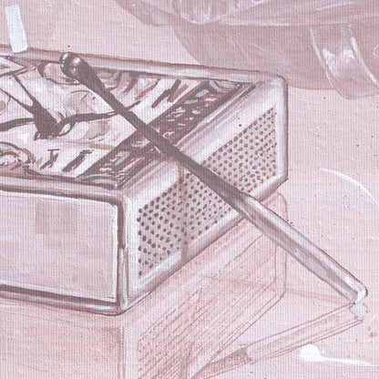 Eternal flame painting