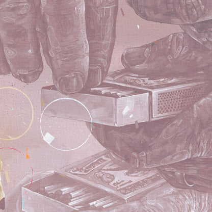 Eternal flame fine art print