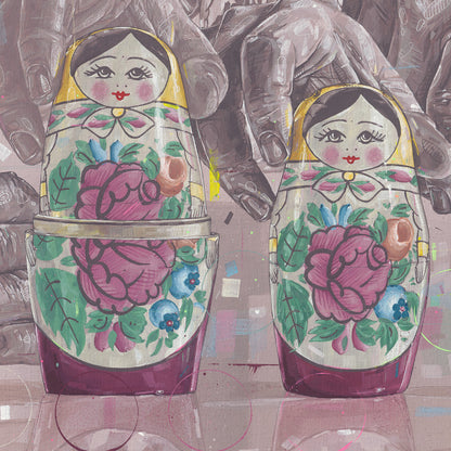 Matryoshka fine art print