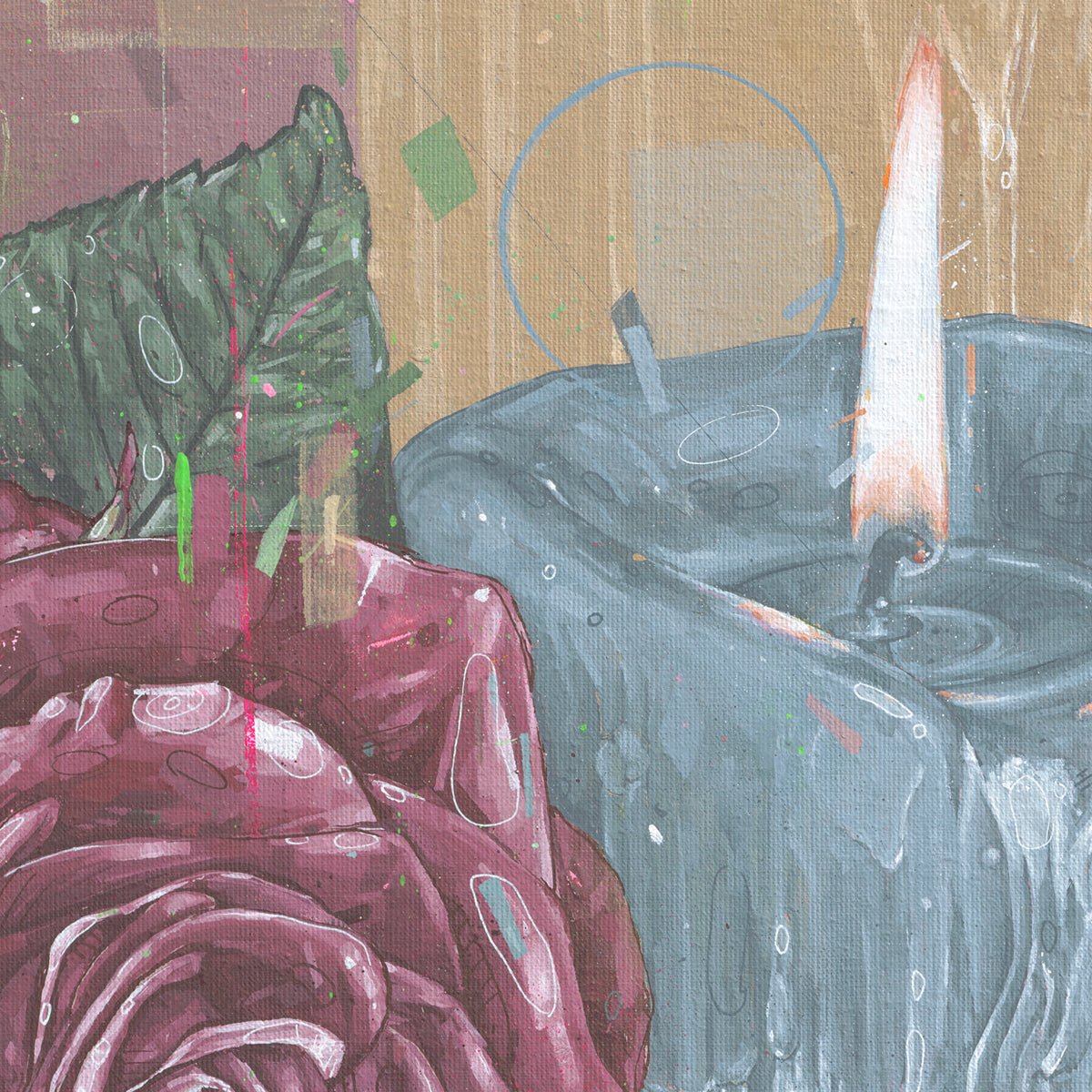 Eternal flame painting