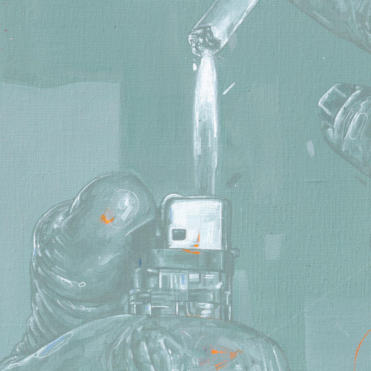 One pack a day painting