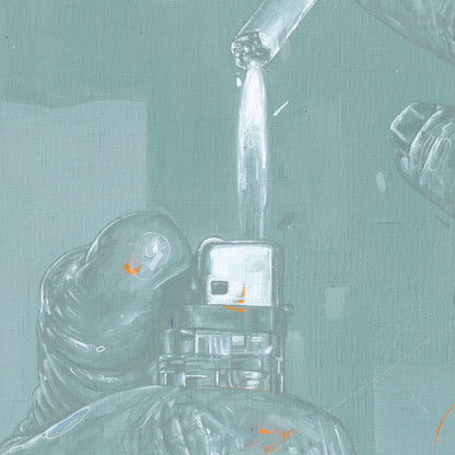 One pack a day painting