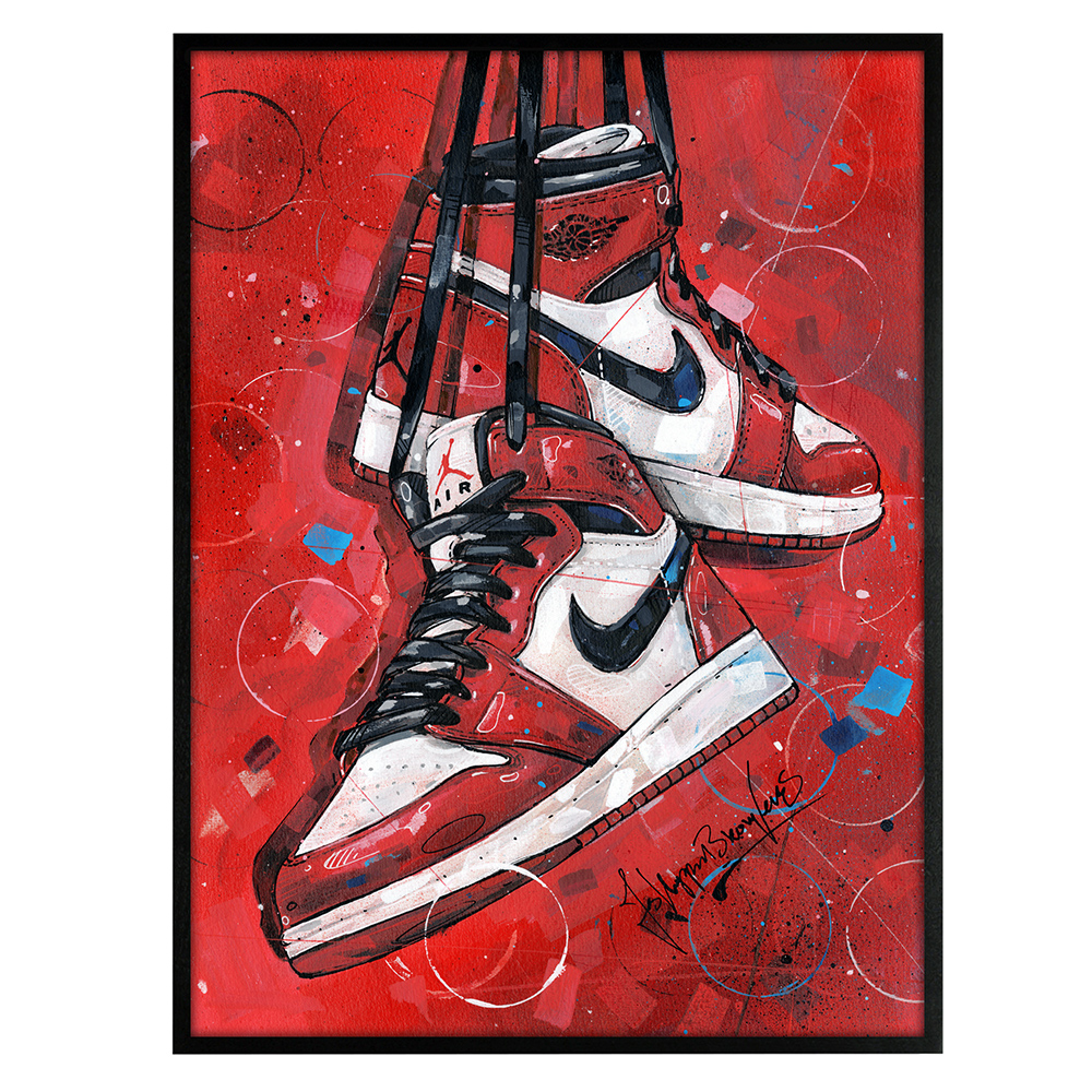 air jordan shoes artwork