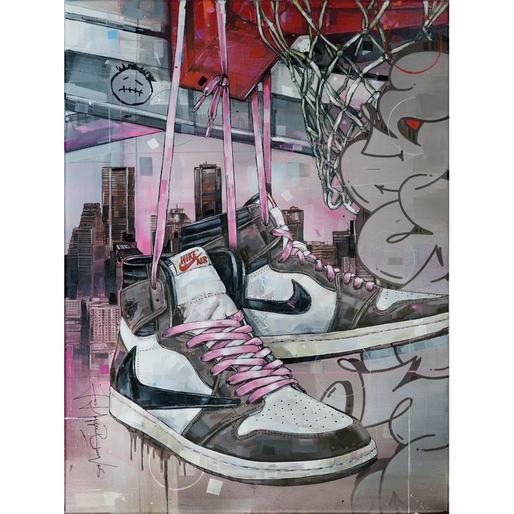 Nike air Jordan 1 Travis Scott painting (60x80cm) – Jos