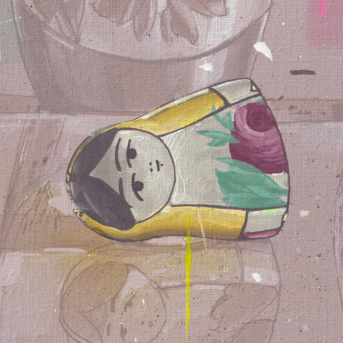 Matryoshka painting, canvas 200 x 100 cm - Image 10