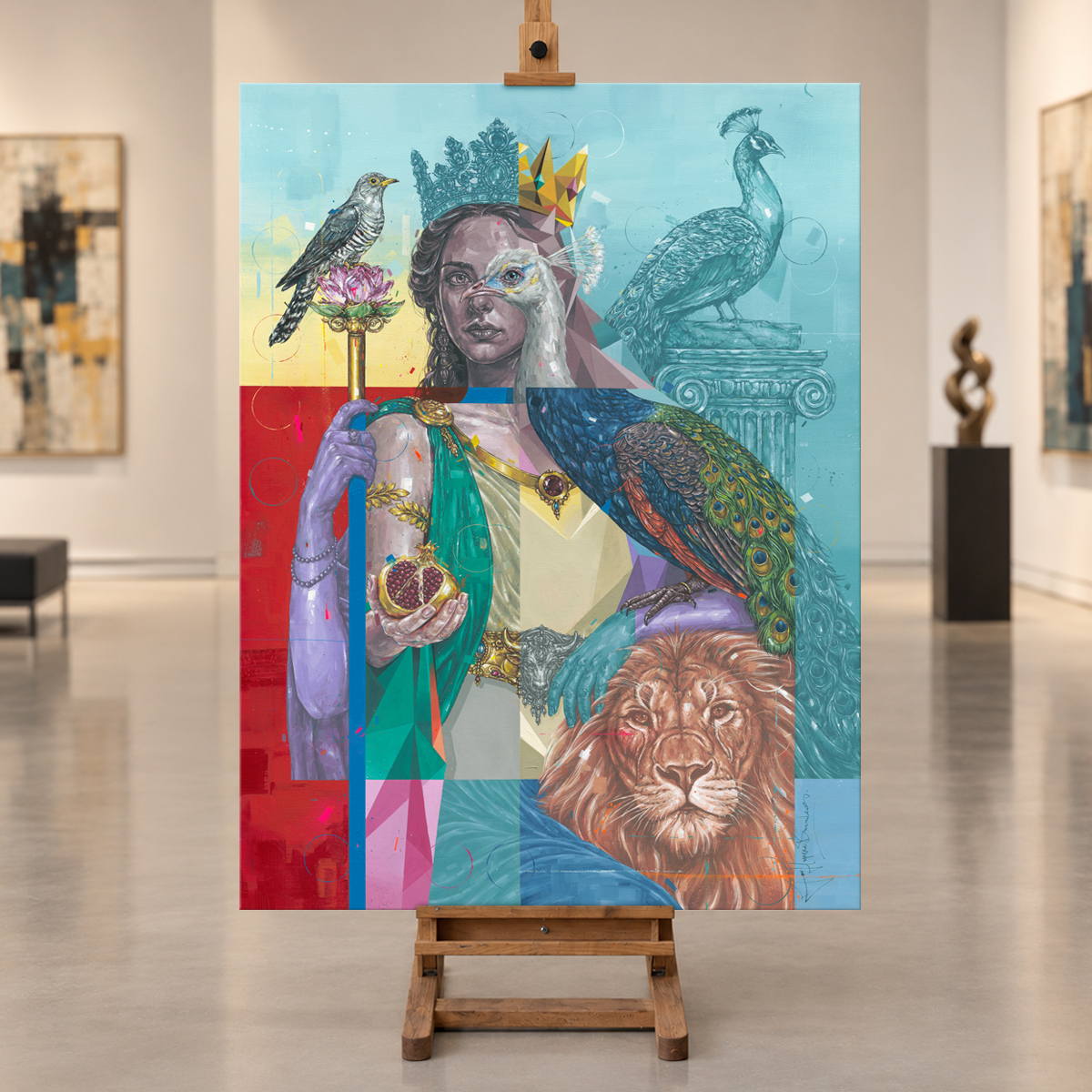 Hera Goddess Painting
