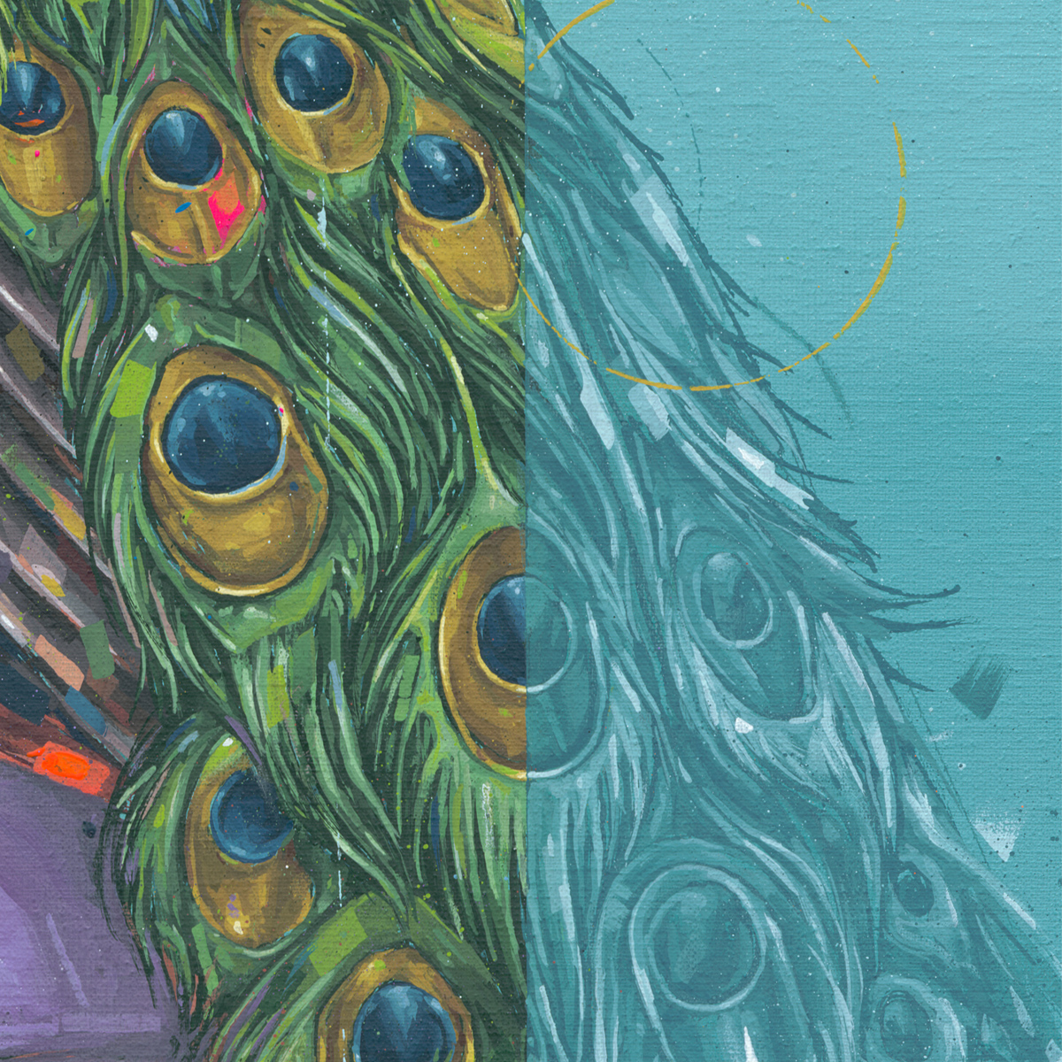 PeacockPainting